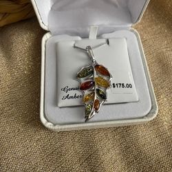 Beautiful Genuine Amber Necklace (Not Free)