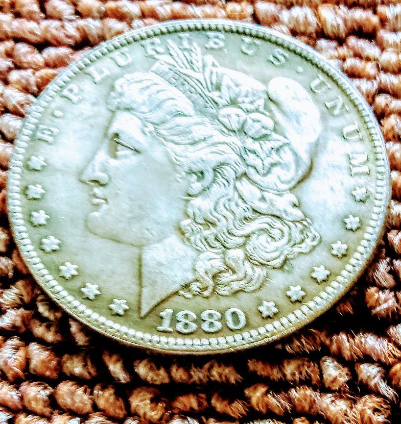 1880-MS60-Morgan Silver Dollar 