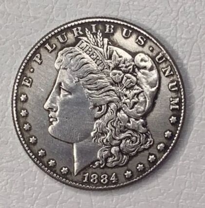 1884 CC Carson City Morgan Silver Dollar