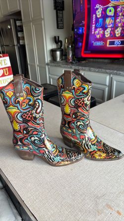 Pair of western boots