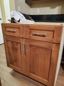 Island kitchen cabinet