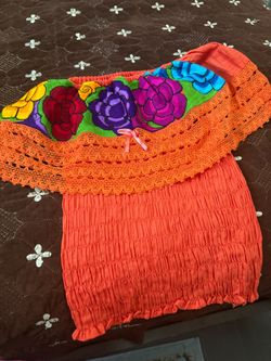 Blusa mexicana bordada