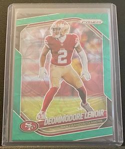 2025 Panini Prizm Deommodore Lenoir Prizm Green Scope #55/75