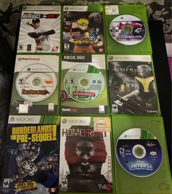 Xbox 360 Game Bundle