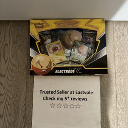 Pokemon Trading Card Game Hisuian Electrode V Box Brand New Sealed