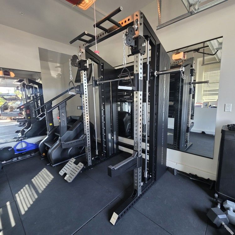 🔥 Vesta Pioneer 3in1 | Functional trainer | Squat Rack | Smith Machine | 200lbs weight stack | Gym Equipment | Commercial Grade | FREE DELIVERY 🚛