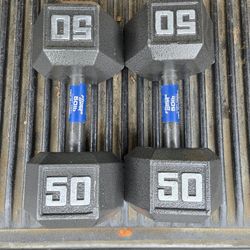 Brand New Set Of 50lb Dumbbells. "CHECK OUT MY PAGE FOR MORE DEALS "
