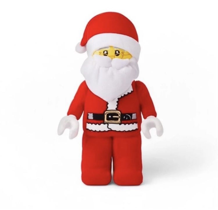 Lego X Target  12” Santa Plush IN HAND 