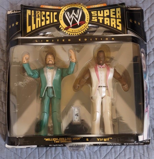 WWE Million Dollar Man And Virgil Classic Superstars Action Figures