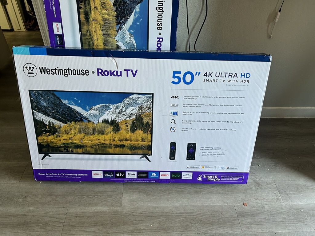 50 INCH ROKU TV