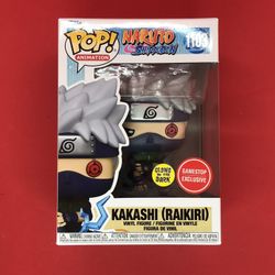 Funko POP! Naruto Shippuden Kakashi Raikiri #1103 GLOW Gamestop Exclusive