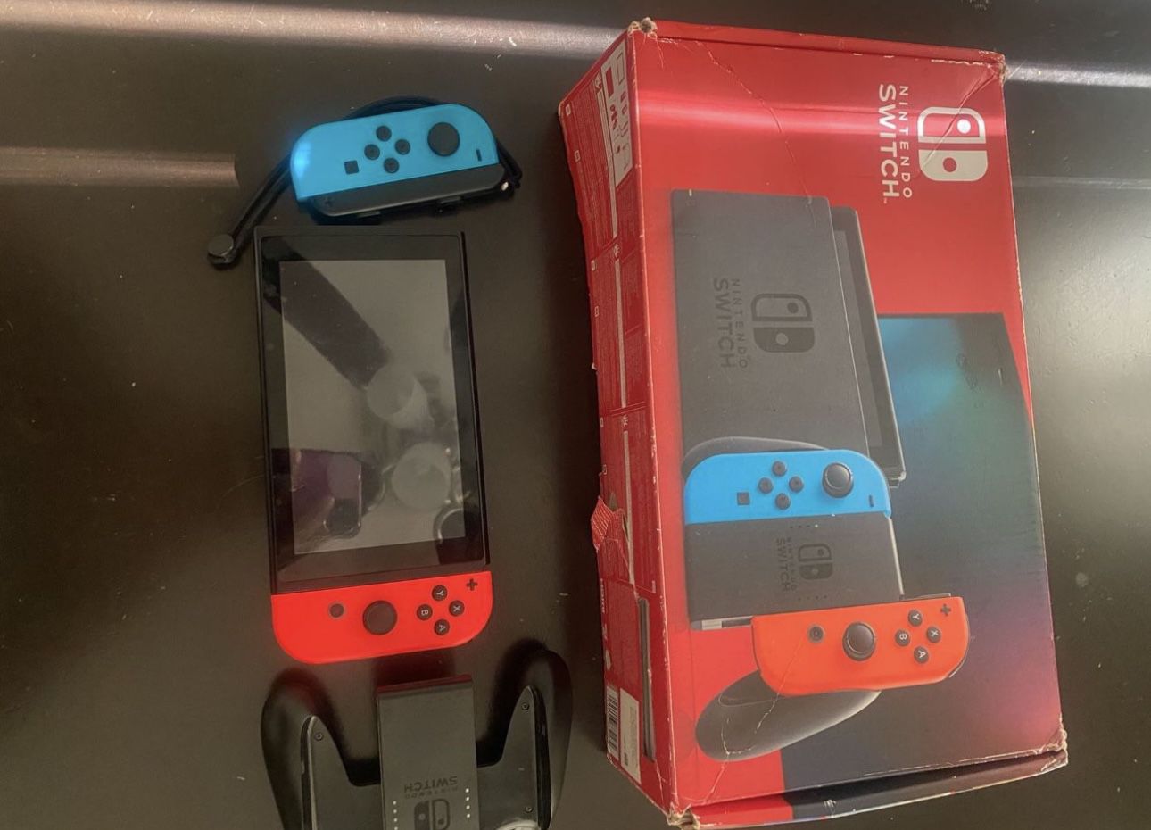 Nintendo Switch With Minecraft Game 