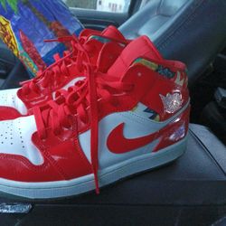 Air Jordan Nike 1 Mids Barcelona Sweater Size 11 ..Will Trade For Subwoofers 