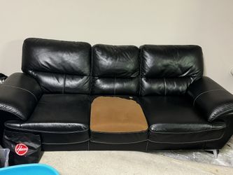 Leather Couch (needs some TLC)