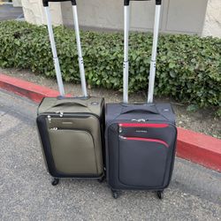 Ricardo Softcase Carry-On Spinner, Charcoal Gray or Olive Green, NEW