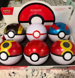 Pokeball Tins all 6