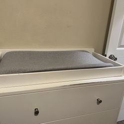 Changing Pad With Wooden Frame