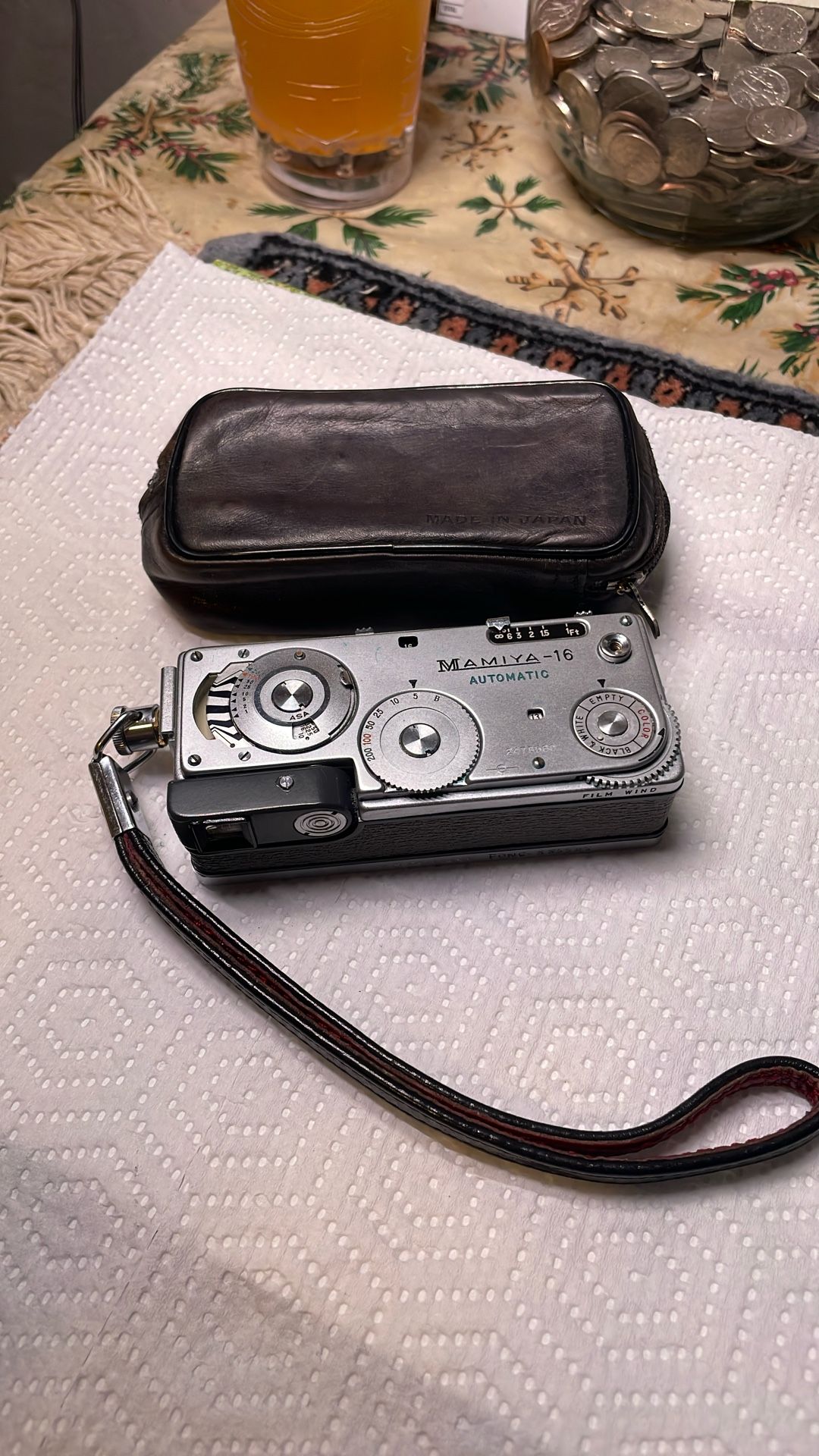 Vintage Mamiya-16 Spy Camera