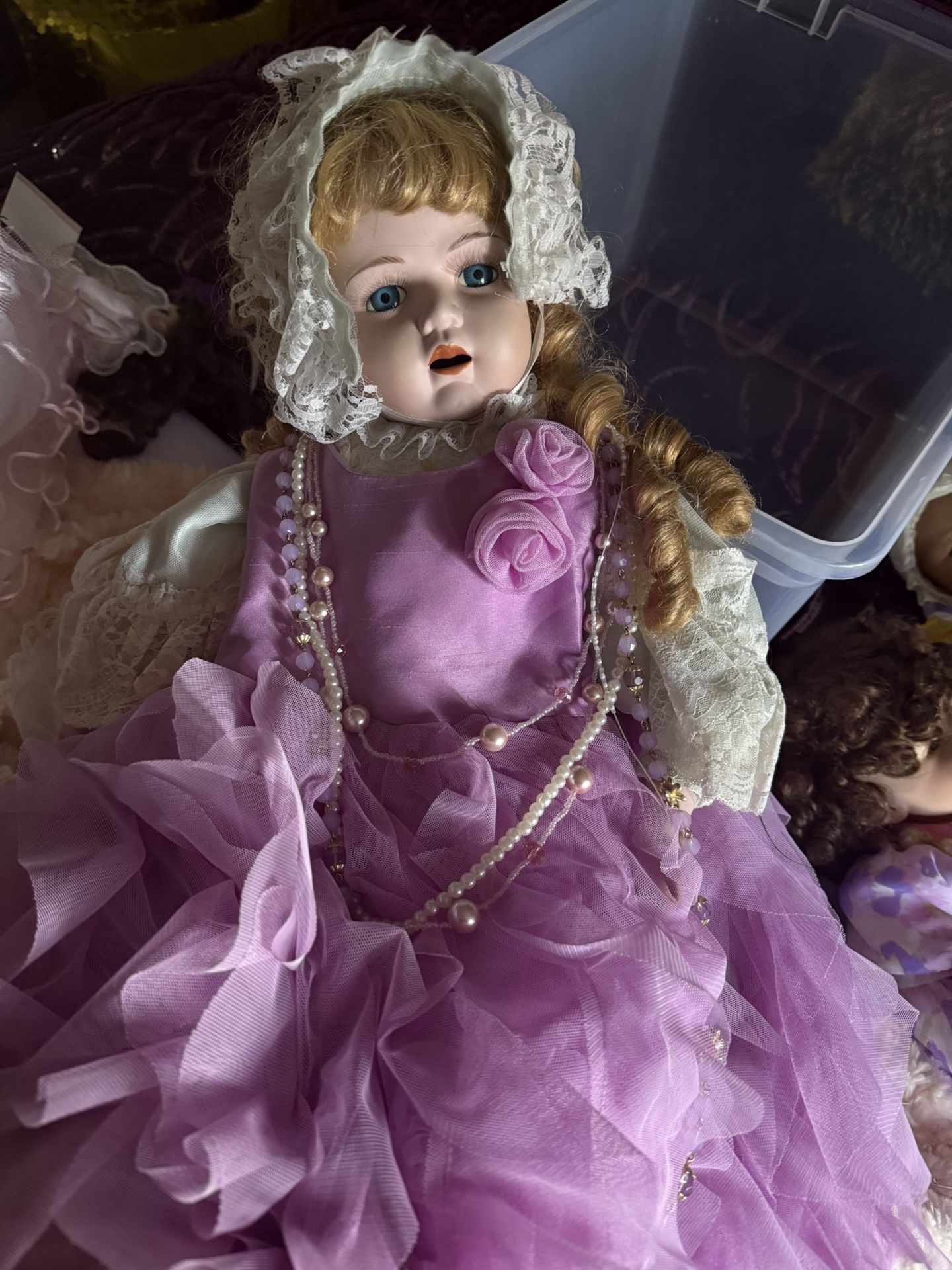 Various Porcelain Dolls