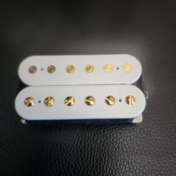 Dimarzio PAF DP223FSP (white with gold)