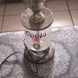 Coors Antique Lamp.