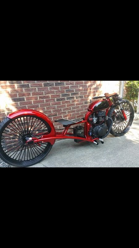 Custom 2017 bobber “loose spokz”