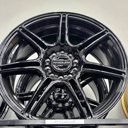 17” Raceline Black Wheels – 5 Lug Sport Design