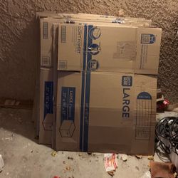 18 Large Moving Boxes 