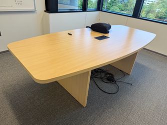 Conference Table with charging port