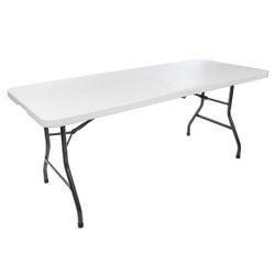 Maxchief 6’ Fold In Half Indoor/Outdoor Table Brand New