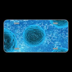 License Plate Novelty Car Front Bacteria Illness Virus Infection Ill