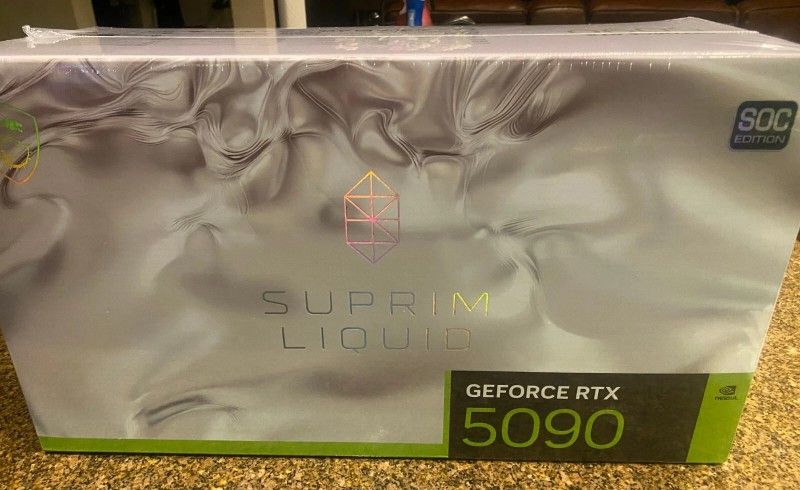 MSI GeForce RTX 5090 SUPRIM LIQUID SOC Graphics Card (IN-HAND, READY TO SHIP)