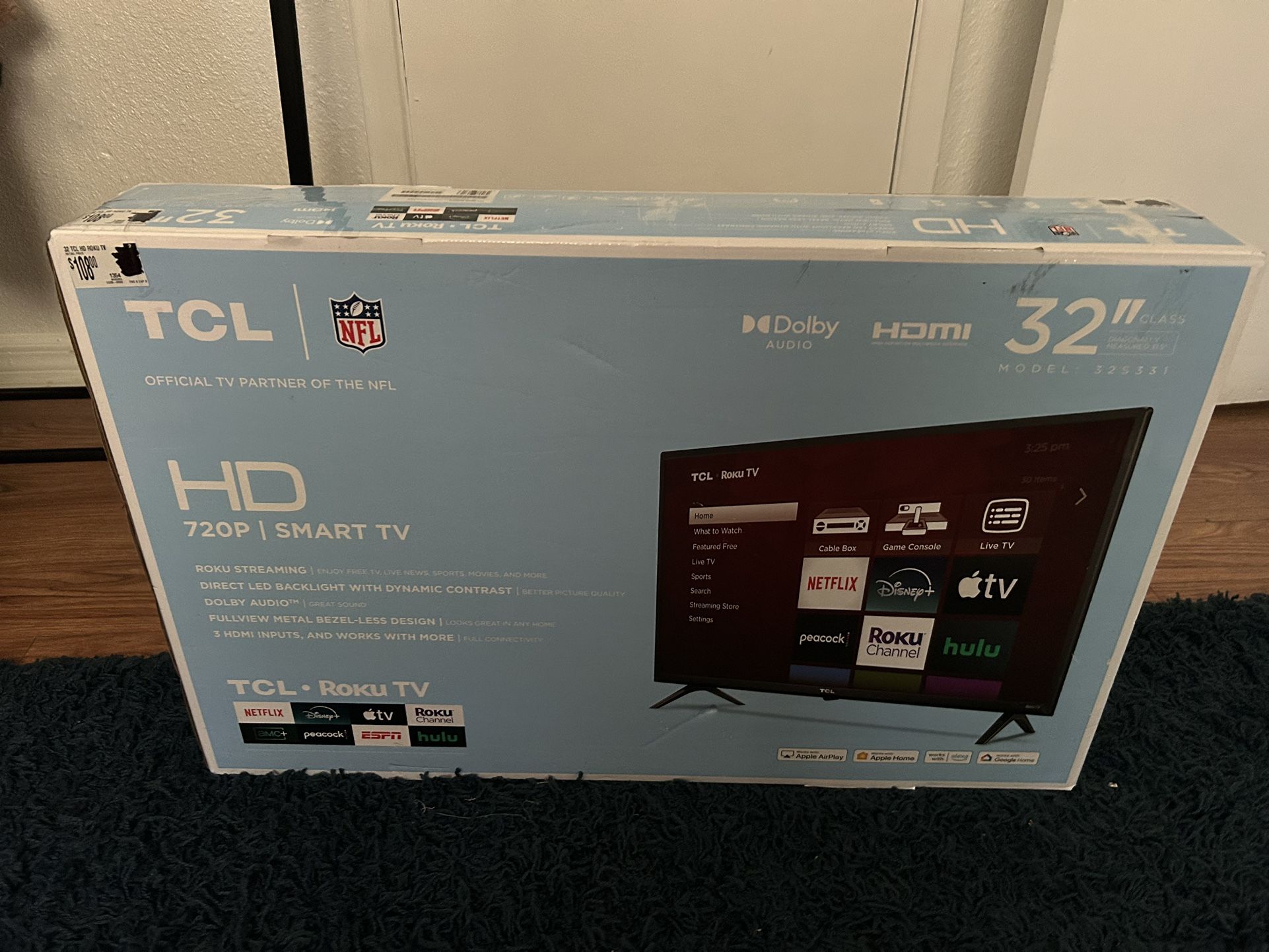 32” TCL Smart Tv