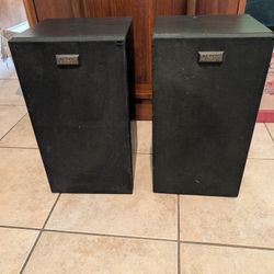 Vintage Altec Lansing Model 115 Bookshelf Speakers