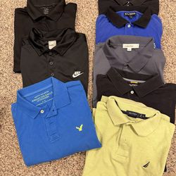 Men’s collar shirts  (8) XL