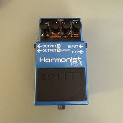 Boss Harmonist PS-6 Guitar Pedal