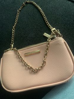 Pink mini Anne Klein bag