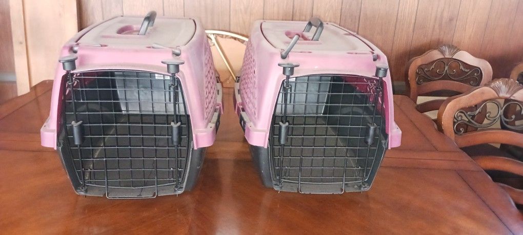 Pair of Pet Carriers