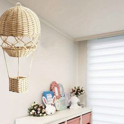 2pc of Bohemian Handmade Hot Air Balloon - Perfect for Engagement And home Decor, No Power Source