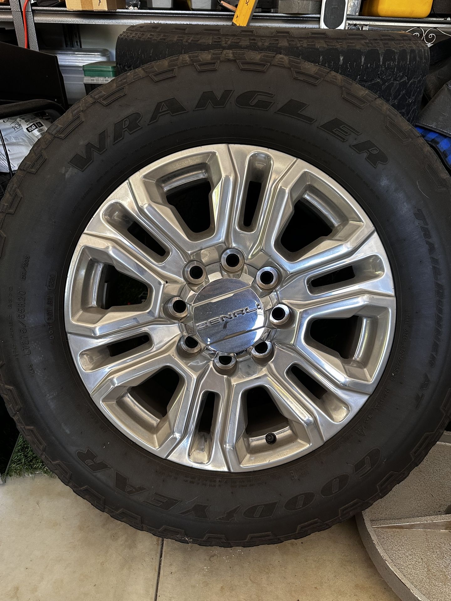 2020 GMC Sierra Denali 2500 Stock Wheels And Tires