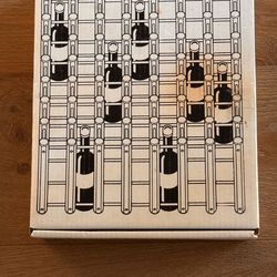 Crate & Barrel 12 Bottle Wine Rack