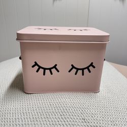 Light Pink Lash Tin Box
