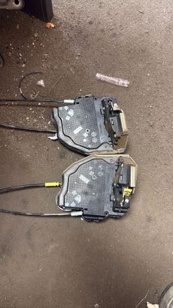 Tundra rear door latches