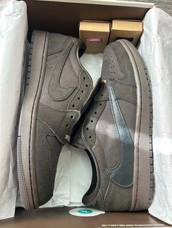 Travis Scott Brown Velvet size 9.5