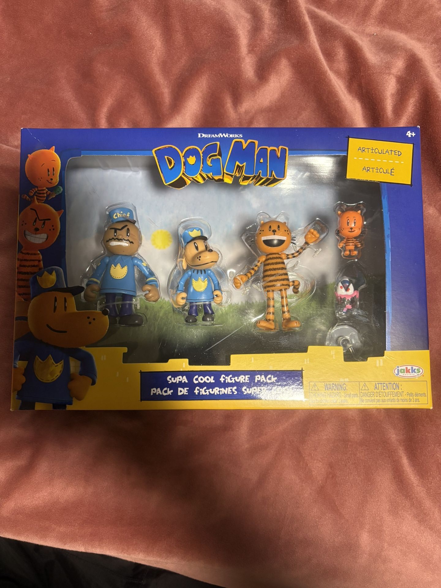 Dog Man Movie Action Figures Multipack Set