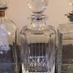 Set Of 3 Liquor / Wine Decanters / Dispensers