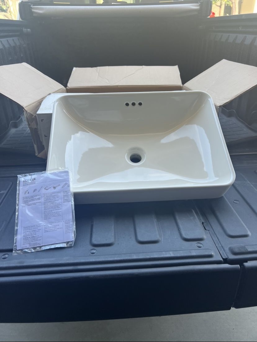 Kohler Rectangle Vessel Bathroom Sink