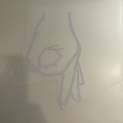 Funny Hand, Decals/Sticker