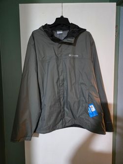 Columbia Rain Jacket with Hood, Size XXL