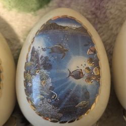 Danbury Mints Porcelain Eggs